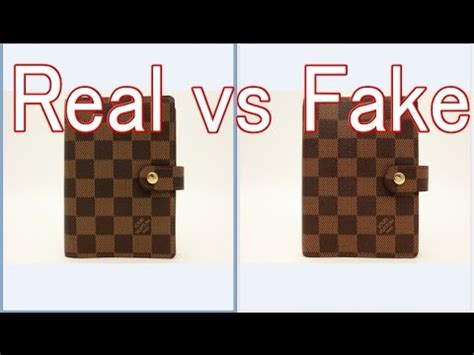 louis vuitton agenda pm real or fake|false Louis Vuitton prints.